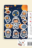 Astronotların Macerası Sticker Yaprakları Seti</span>