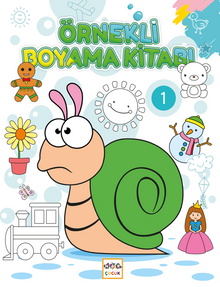 Örnekli Boyama Kitabı-1