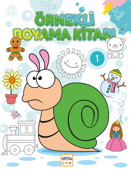 Örnekli Boyama Kitabı-1