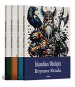 Maya Mitoloji Boyama Seti - 4 Kitap 