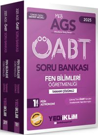 2025 MEBS AGS ÖABT Fen Bilimleri Öğretmenliği Tamamı Çözümlü Soru Bankası (2 Cilt)