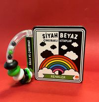 Siyah Beyaz Çıngıraklı Kitaplar & Renkler