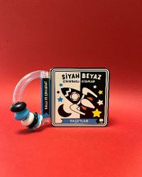 Siyah Beyaz Çıngıraklı Kitaplar & Taşıtlar