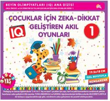 Çocuklar İçin  Zeka - Dikkat Geliştiren  Akıl Oyunları 1 (3-4-5-6-7 Yaş Ve Üzeri)