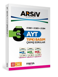 Son 3 Yıl AYT Arşiv Serisi Tıpkı Basım Fasikül Fasikül Çıkmış Sorular Tamamı Video Çözümlü