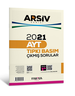 2021 AYT Arşiv Serisi Tıpkı Basım Çıkmış Sorular  Tamamı Video Çözümlü