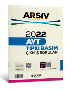 2022 AYT Arşiv Serisi Tıpkı Basım Çıkmış Sorular  Tamamı Video Çözümlü