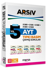 Son 5 Yıl AYT Arşiv Serisi Tıpkı Basım Fasik&uuml;l Fasik&uuml;l &Ccedil;ıkmış Sorular Tamamı Video &Ccedil;&ouml;z&uuml;ml&uuml;