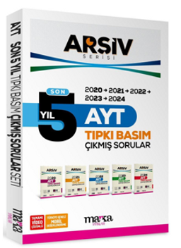 Son 5 Yıl AYT Arşiv Serisi Tıpkı Basım Fasikül Fasikül Çıkmış Sorular Tamamı Video Çözümlü