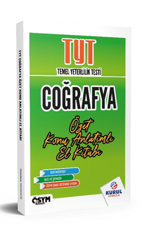 TYT Coğrafya Özet Konu Anlatımlı El Kitabı