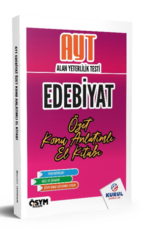 AYT Edebiyat Özet Konu Anlatımlı El Kitabı
