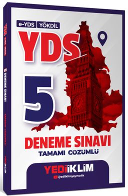 2025 E-YDS YÖKDİL YDS Tamamı Çözümlü 5 Deneme Sınavı