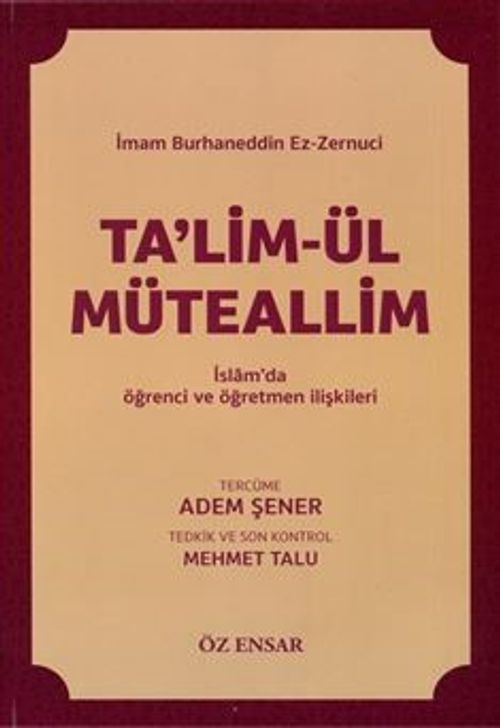 Ta'lim-ül Müteallim