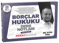 2024 KPSS A Grubu Borçlar Hukuku Video Ders Notları 