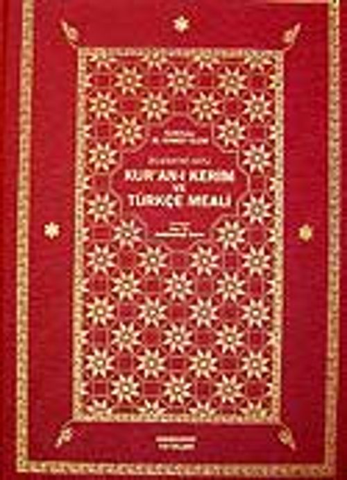Kur'an-ı Kerim Türkçe Meali (Bilgisayar Hatlı Şamuha Ciltli Rahle Boy)