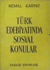 T&uuml;rk Edebiyatında Sosyal Konular (4-F-16)