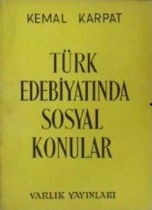 Türk Edebiyatında Sosyal Konular (4-F-16)