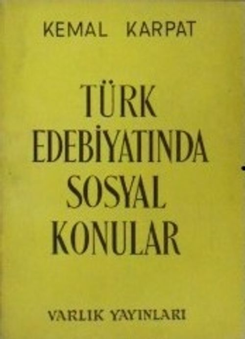 Türk Edebiyatında Sosyal Konular (4-F-16)