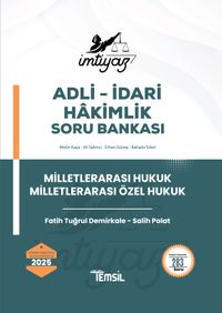İmtiyaz Milletlerarası Hukuk –  Milletlerarası Özel Hukuk  Soru Bankası