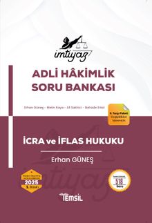 İmtiyaz  Adli Hakimliğe Özel  İcra Ve İflas Hukuku Soru Bankası