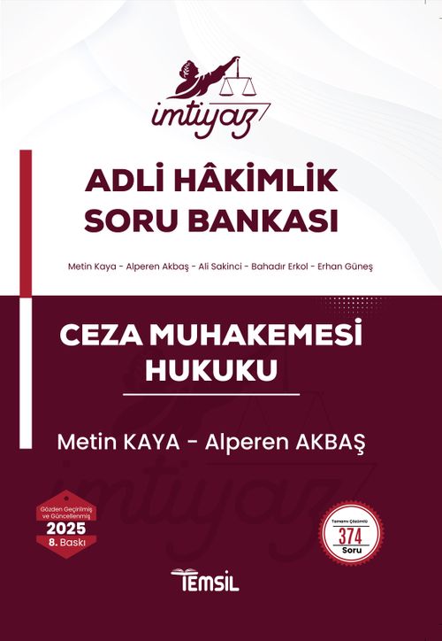 İmtiyaz Ceza Muhakemesi Hukuku Soru Bankası