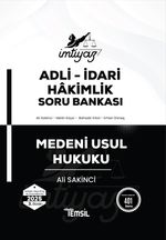 İmtiyaz Medeni Usul Hukuku Soru Bankası