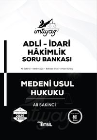 İmtiyaz Medeni Usul Hukuku Soru Bankası