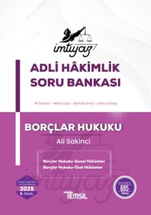 İmtiyaz Borçlar Hukuku (Genel Hükümler-Özel Hükümler) Soru Bankası