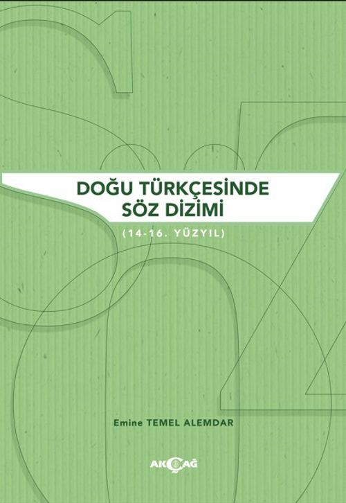 Doğu Türkçesinde Söz Dizimi