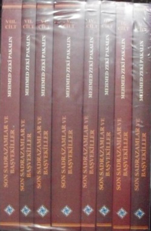 Son Sadrazamlar ve Başvekiller (8 cilt takım)