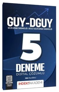 GUY-DGUY Gelir Uzman Yardımcılığı 5 Deneme Çözümlü 