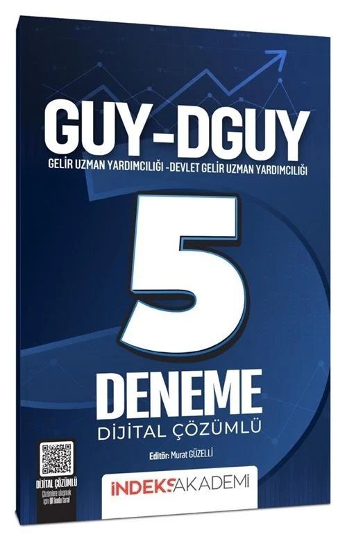 GUY-DGUY Gelir Uzman Yardımcılığı 5 Deneme Çözümlü 