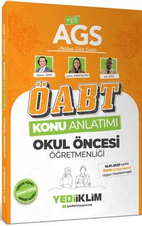 2025 MEB AGS ÖABT Okul Öncesi Öğretmenliği Konu Anlatımı