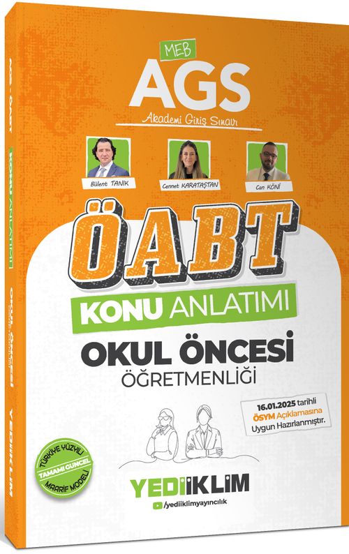 2025 MEB AGS ÖABT Okul Öncesi Öğretmenliği Konu Anlatımı