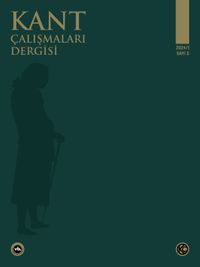 Kant Çalışmaları Dergisi (2024 Sayı 3)