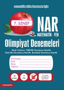 7. Sınıf Nar Olimpiyat Denemeleri