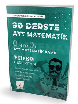 0'ın da 0'ı 90 Derste AYT Matematik Kampı Video Ders Kitabı