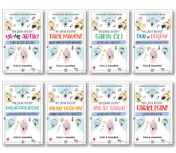 Çocuklar İçin Psikoloik Destek Seti 8 Kitap Takım