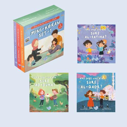Mini Koran Set 1 Almanca Mini Meal Seti 1 (3 Kitap)