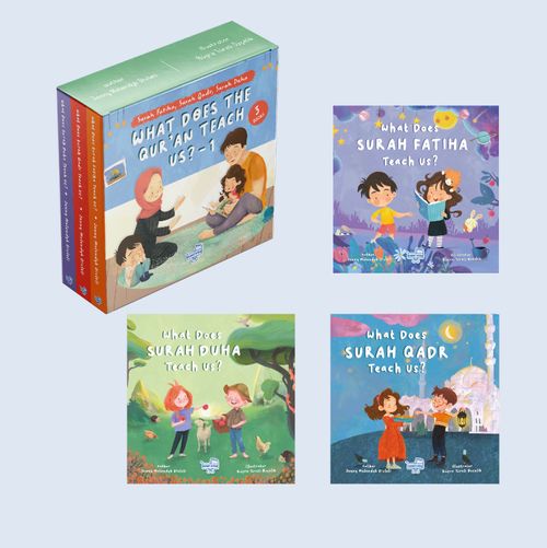 What Does The Qur'an Teach Us?-1  İngilizce Mini Meal Seti 1 (3 Kitap)