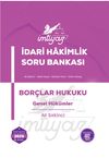 İmtiyaz İdari Hakimlik Soru Bankası Bor&ccedil;lar Hukuku