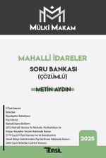 Mülki Makam Mahalli İdareler Çözümlü Soru Bankası