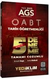 2025 MEB AGS &Ouml;ABT Tarih &Ouml;ğretmenliği Tamamı &Ccedil;&ouml;z&uuml;ml&uuml; Tarihin İzinde Eşsiz 5'li Deneme