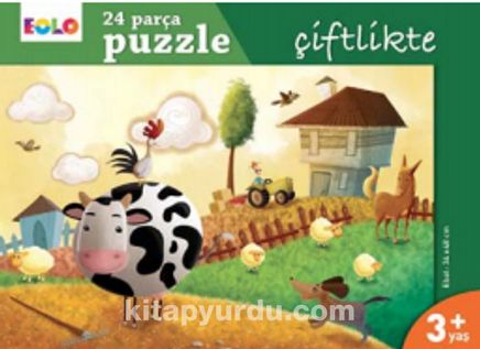 Çiftlikte (24 Parça Puzzle)