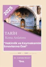 Tarih Konu Anlatımı ‘Hakimlik ve Kaymakamlık Sınavlarına Özel'