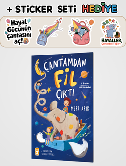Çantamdan Fil Çıktı + Sticker Seti Hediyeli!