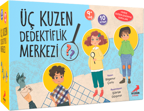 Üç Kuzen Dedektiflik Merkezi (10 Kitap Set)