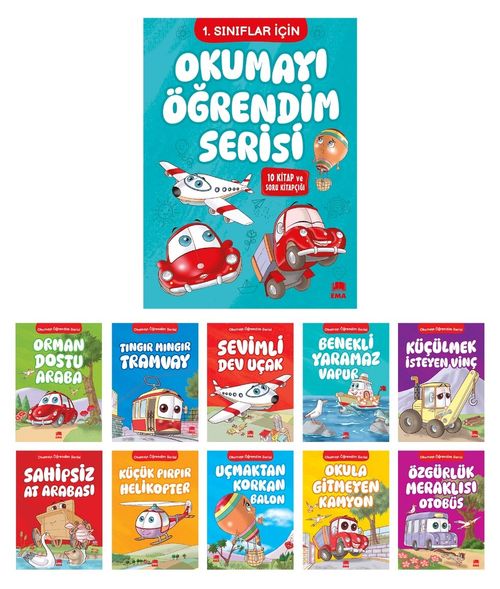 Okumayı Öğrendim Serisi (10 Kitap)