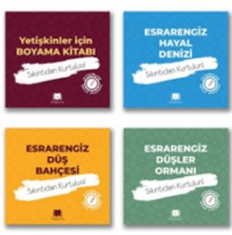 Yetişkinler İçin Mandala Seti (4 Kitap)