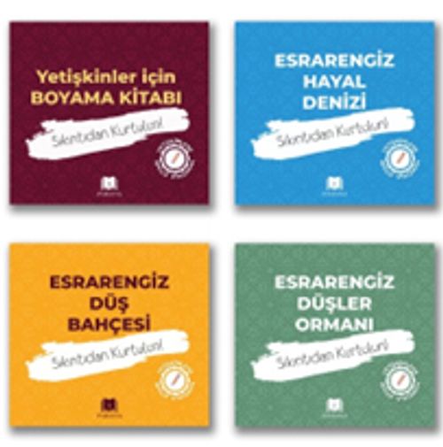 Yetişkinler İçin Mandala Seti (4 Kitap)